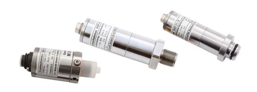 Pressure transducers for measuring the pressure of liquids and fats